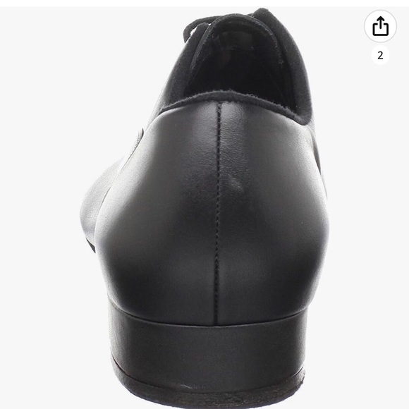 Bloch Black Xavier Brogues / Dance Shoes Bloch Lace Up 1”Heel Synch - Picture 9 of 9